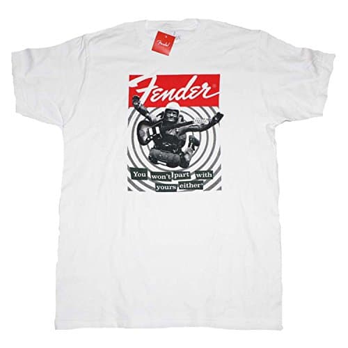 Fender Brand White T-Shirt (M)
