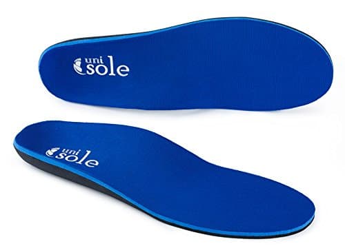 Unisole Full Length Athletic Arch Support Inserts Insoles For Men And Wowen. Women/Mens Shoes Inserts For Sports, Walking, Running, Dress, Sneakers, Casual Flats Or Work Boots M11-11.5/W13-13.5
