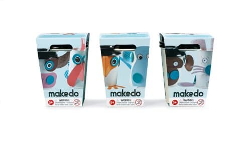 Makedo Find And Make Cup Critters Construction Kit - Cc01-901