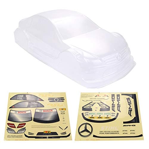 YiDing 1/10 RC Drift Car On-Road Car PC Body for Yokomo Touring Car Tamiya HPI Kyosho HSP Redcat FS Acme LRP Transparent 1/10