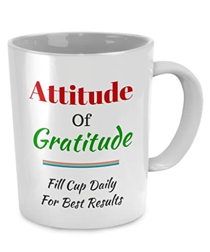 Attitude of Gratitude Mug 11 Oz. White