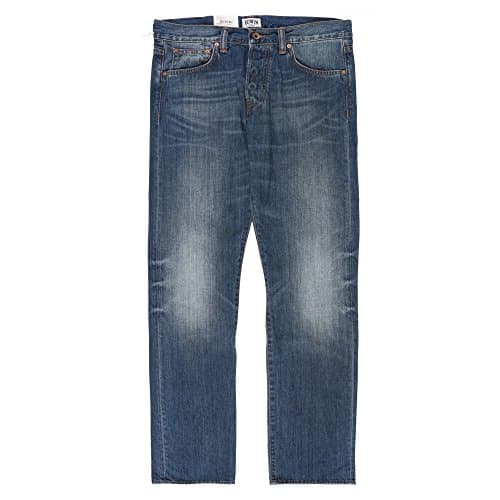 Edwin Denim ED-71 Regular Slim Compact Indigo Denim Jean - Mid Used 31 34 Blue Blue