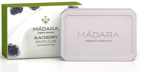 Madara Blackberry White Clay Clarifying Face Soap 70G