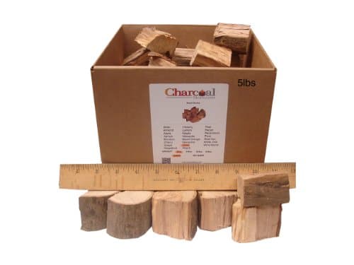 CharcoalStore Olive Wood Smoking Chunks - Bark (20 Pounds)