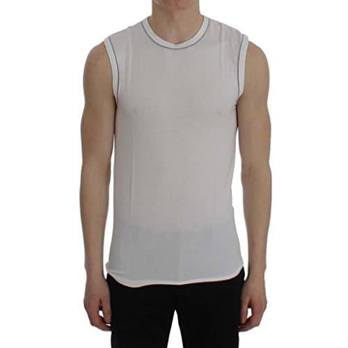 Ermanno Scervino White Modal Stretch Underwear T-Shirt