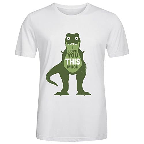 Icefish Funny Amourosaurus Men T-shirt White