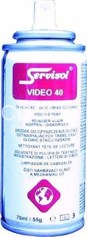 Servisol Video 40 Tape Head &amp; Disc Drive Cleaner by Servisol