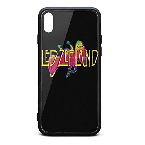 Led-Zeppelin-Logo- Phone Case iPhone Xs Max TPU Full Body Protection Stylish Anti-Scratch Fashionable Glossy Anti Slip Thin Shockproof Soft Case