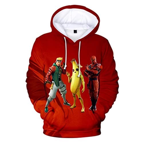 Fabby Unisex 3D Printed Hoodies Sweatshirt with Pockets