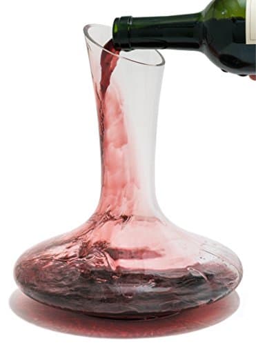 Wine Decanter - Wide-Base - Red Wine Carafe (Large) - Wine Gift - Wine Accessories