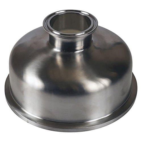 Bowl Reducer | Tri Clamp 6 inch x 2 in. - Stainless Steel SS304 - Glacier Tanks