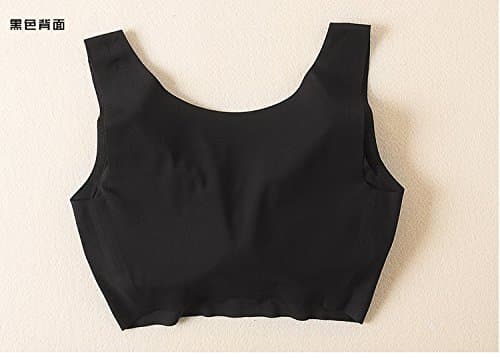 Must Rose Ultra-thin Ice Silk Sleeping Bra Breathable Yoga Leisure Seamless One Piece Bra