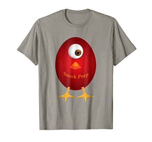 Sneek Peep by Laughing Gull Tees on Soft Cotton Tee