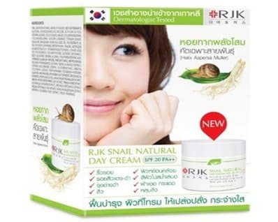 RJK Snail Natural Day Cream SPF20 PA++