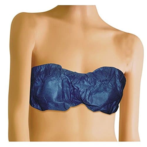 NATURABLENDDisposable Strapless Bra W/TIE 20PK Black
