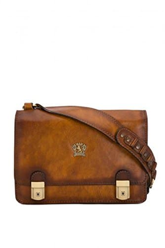 Pratesi Pitigliano messenger bag - B288 Bruce (Brown)
