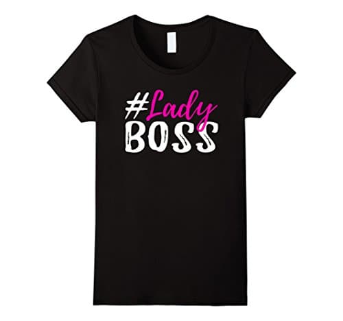 Women's Lady Boss T-Shirt XL Black
