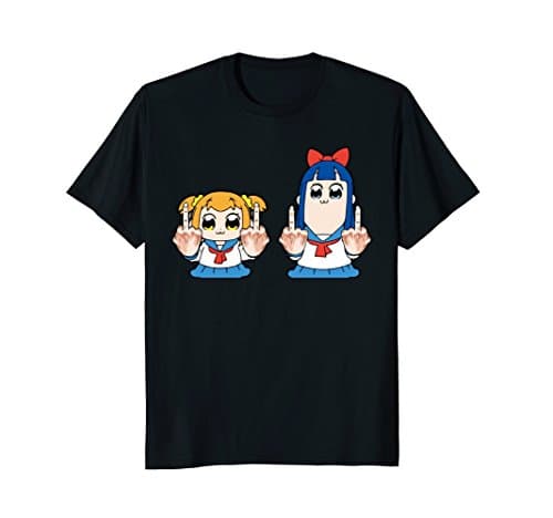 Pop Team Epic T-shirt showing the bird.