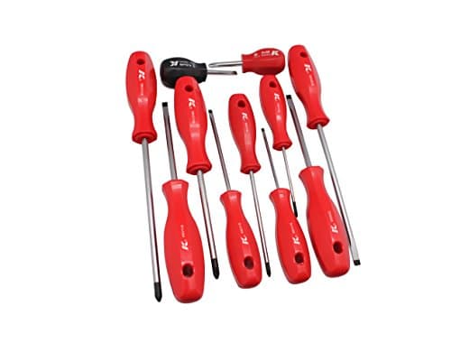 Taiwan Present KETECH 11 Piece Magnetic Screwdriver Set, Stubby Screwdriver Included