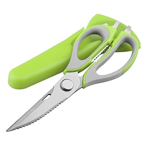 Kitchen Meat Scissors, by Xjoyous - ,Multifunction Heavy Duty Shears ,Poultry Shears - Award Winning Best Multi - Heavy Duty Kitchen Shears Stainless Steel