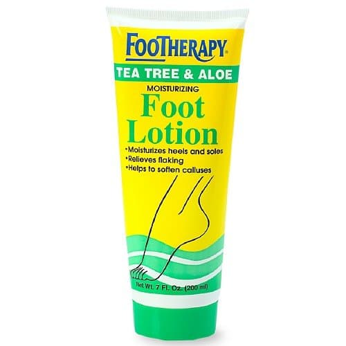 FOOTherapy Foot Lotion, Tea Tree &amp; Aloe 7 oz (198 g)(pack of 2)