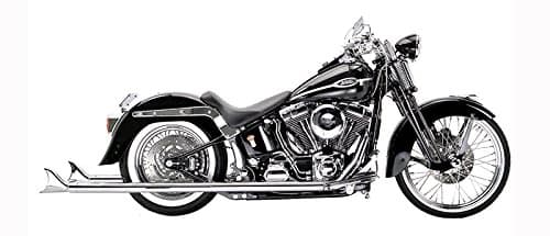Samson S3-471 Cholos 36" Chrome Fishtail Exhaust System For 11-UP Harley Softail