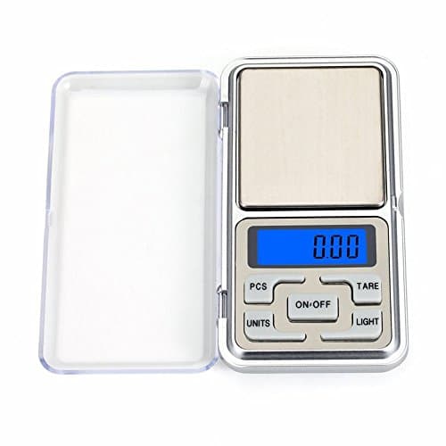 Hoosiwee Digital Pocket Scale,100g 0.01g Mini Scales Protable Weighting LCD Display, for Kitchen Food, Jewellery, Drug, Coffee