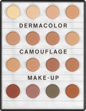 Kryolan Derma Colour Mini Palette D2 - 16 Colour