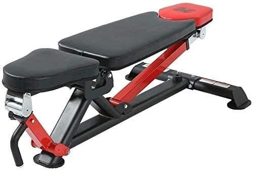 HOSTWEKLJT Weight Bench Utility Adjustable, Weight Bench Adjustable Dumbell Workout Abs Leg Bar Dumbbell Bench Bench Press Training Fitness Chair Bench Press Bench Fitness Stool