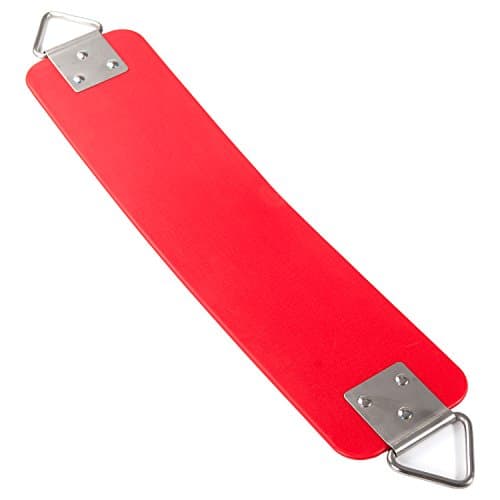 Kingfine Swing Seat with Metal Triangle Ring-Red