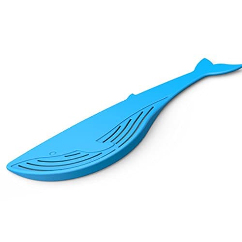 Gunking Big Blue Whale Pot Strainer Hand-held Colander