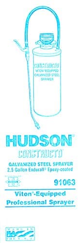 Hudson 91063 Constructo 2.5 Gallon Sprayer Galvanized Steel