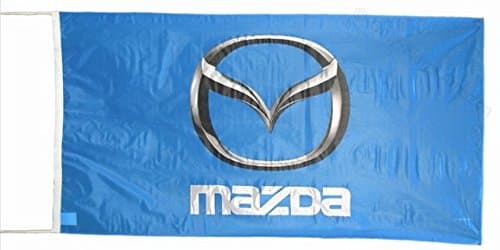 Flags Inc MAZDA 3D FLAG BANNER 2.5 X 5 ft