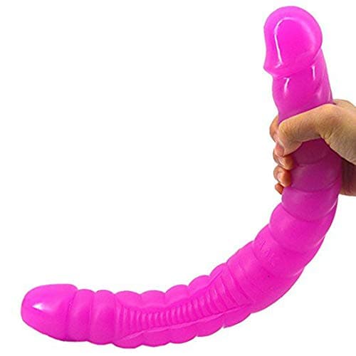 Huge Big Long Ultra Soft All Natural Double Silicone Material Unique Sticks for Women Female Men