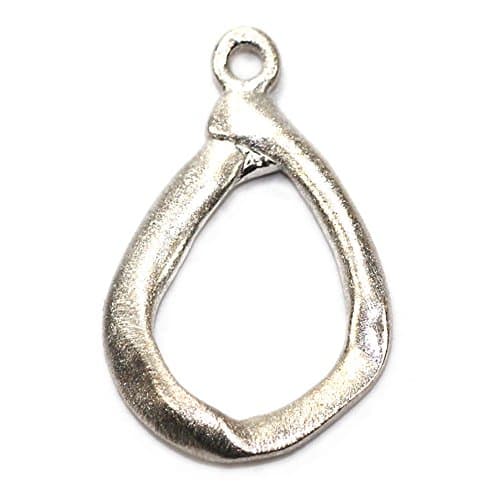 Amoracast Exclusive Sterling Silver Irregular Pendant