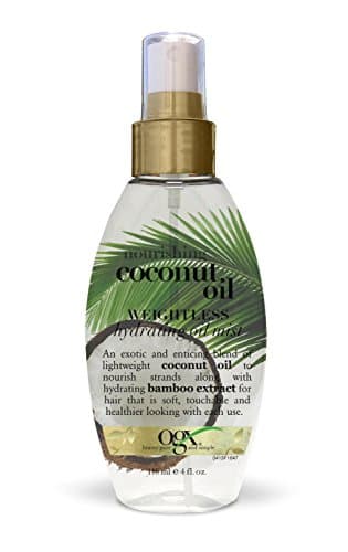 Aceite de Coco Para El Cabello Extracto 100% Pureza Tratamiento Para El Cabello- Ahora en Su Nueva Formula Maxima Potencia Para Mayor Absorcion, 4 fl oz