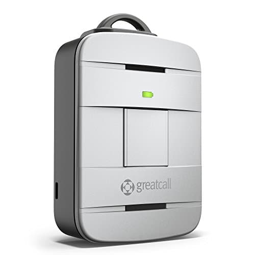 GreatCall Lively Mobile: One-Piece Waterproof Medical Alert Device, Silver