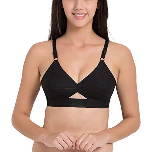 SOUMINIE Women's Full Cup Wireless Bra