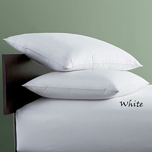 VEGAS HOTEL COLLECTION Crispy Super Soft PillowCases, 400-Thread-Count, 2-PCs Solid Pillow Cases 100% Egyptian Cotton ( King, White )