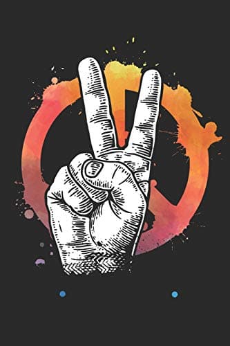 Peace: Peace Symbol Novelty Love Gift ~ Small Lined Notebook