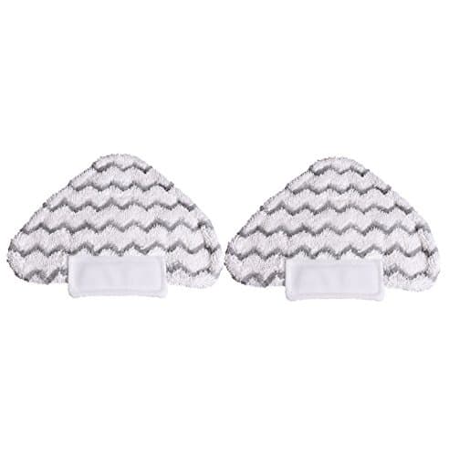 GIBTOOL Replacement Triangle Pad for Shark Lift-Away Pro Steam Pocket Mop S3973D S6002 S6003 Microfiber Touch-Free Mop Pad for Shark Genius S6001 S5001 Dirt Grip Pad (2 Triangle)