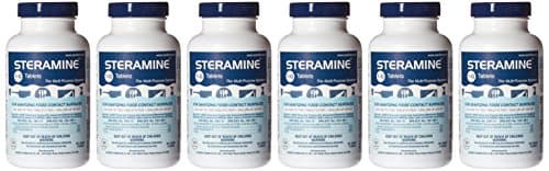 Steramine Quaternary Sanitizing Tablets, Case of 6