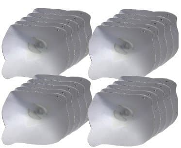 GUIDE Premium Quality Ultra-Flow Nylon Mesh Paint Strainers with 190 Micron Filter Tips (1000 pcs)