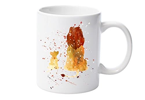 Lion Watercolour Style 'Everything The Light Touches' 11oz Standard Mug by Forever Personal Designs