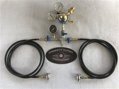 Turbo Torch 500PSI PRI Nitrogen Tool - Dual Hose - Stainless