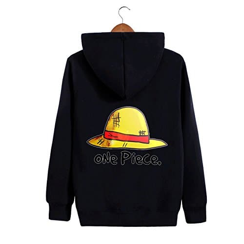 One Piece Anime Monkey D. Luffy Hat Zip-up Hoodie