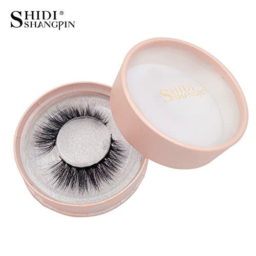 SHIDISHANGPIN 1 Pair Eyelashes Natural Long 3d False Lashes Handmade Makeup False Eyelashes in a Box #73