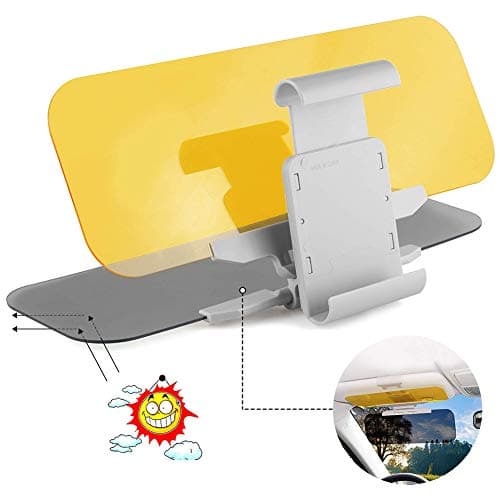 Car Sun Visor Car Driving HD Sun Visor Day and Night Two in one Anti-glare Mirror Extension Anti-glare Anti-UV Night Vision Protective Cover