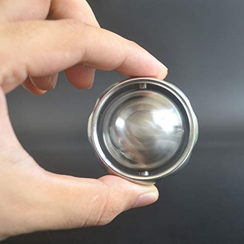 Dashi Pure Copper Precision Mechanical Three-axis Gyroscope Metal boy Angular Momentum gyro Creative Balance Toy Anti-Gravity (304 Stainless Steel Version)