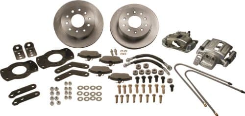 SSBC A155R Disc Brake Kit with Red Calipers